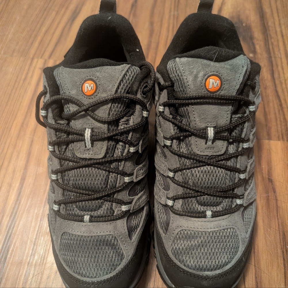 Merrell Charcoal and Black Athletic Shoes